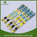 Custom souvenir item event polyester wristband/activities wristbands